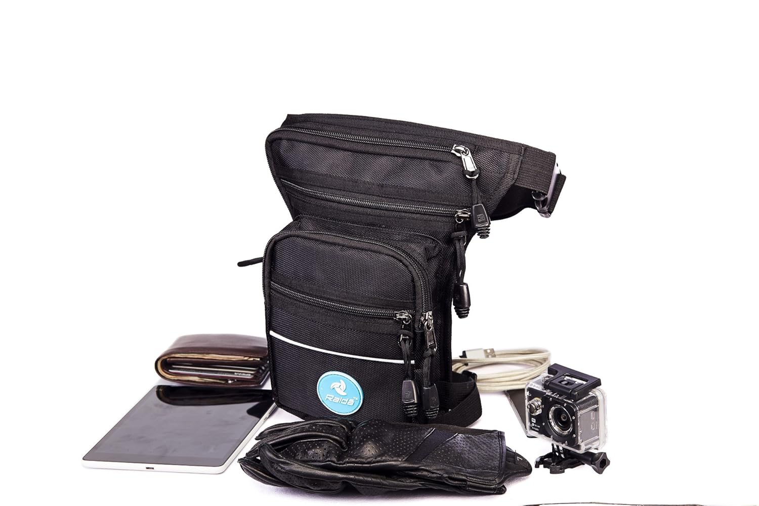 Raida ThruX Motorcycle Thigh Bag - Image 6