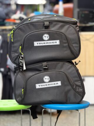 TrueRider Saddle Bag With Waterproof Rain Covers (30+30 Ltr)