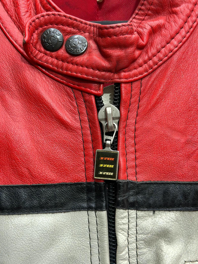 DAINESE 2 Piece Leather Motorcycle Suit RS-Size-L - Image 5