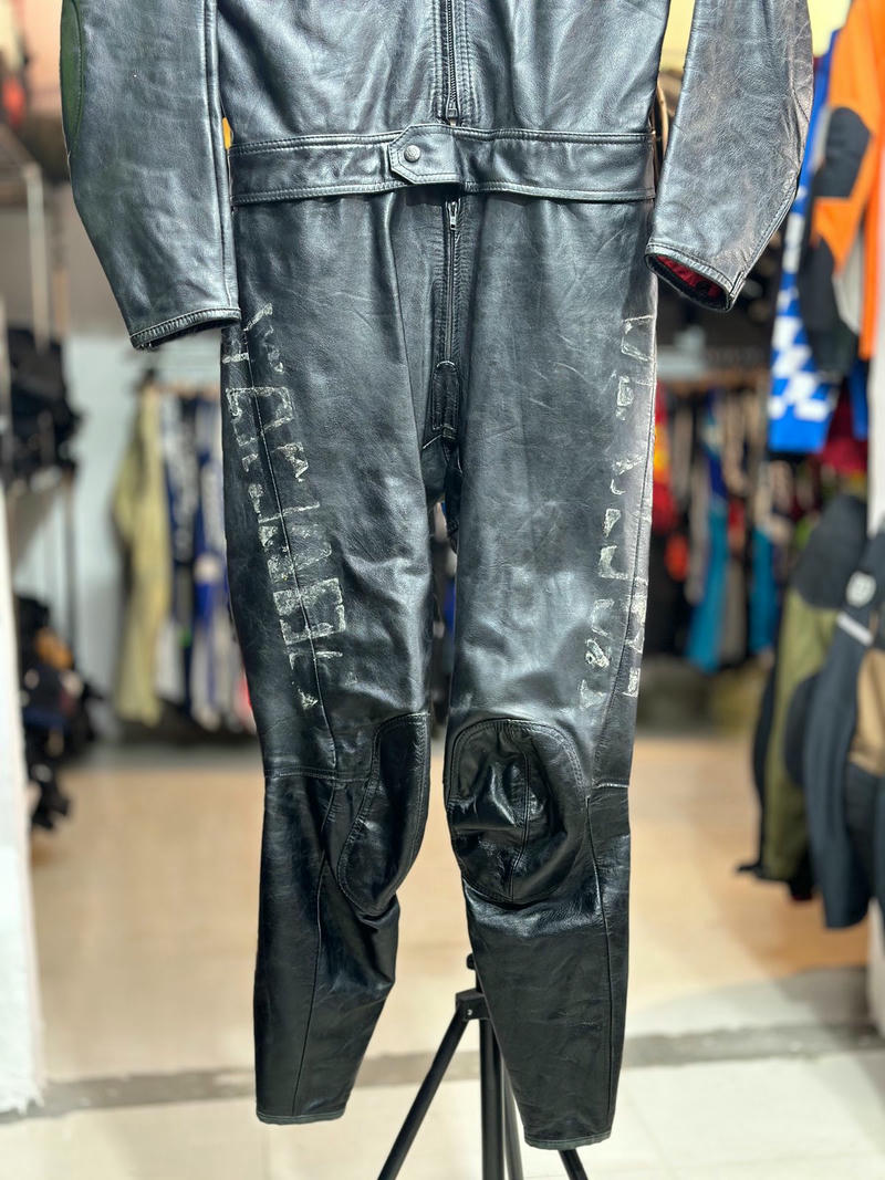 DAINESE 2 Piece Leather Motorcycle Suit RS-Size-L - Image 3