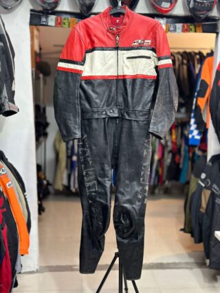 DAINESE 2 Piece Leather Motorcycle Suit RS-Size-L