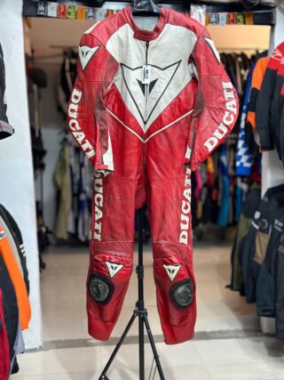 DUCATI DAINESE 1 Piece Leather Motorcycle Suit RS-Size-2XL