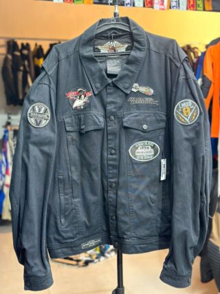 HARLEY DAVIDSON DENIM RIDING JACKET LEVEL 2 PROTECTION RJ-SIZE-6XL
