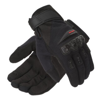 URBAN HUSTLER V2 ROYAL ENFIELD GLOVES BLACK