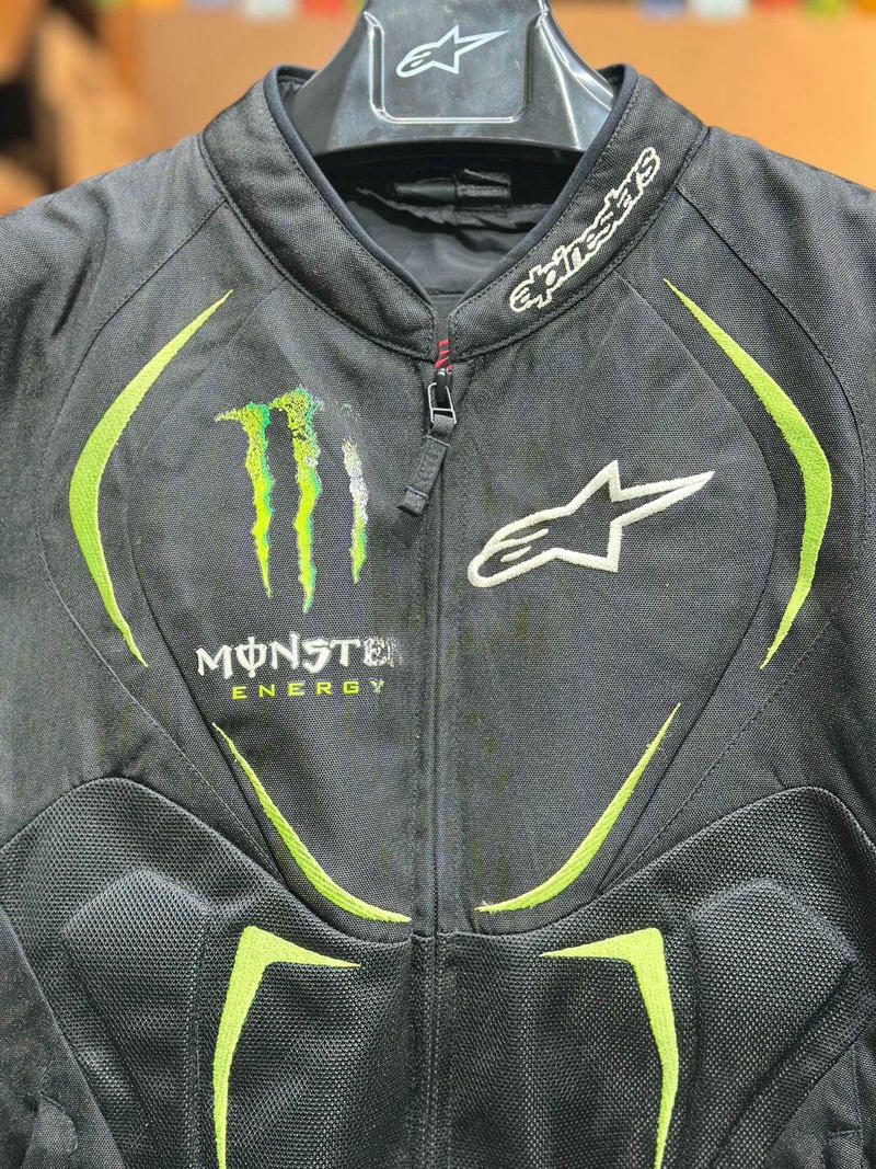 ALPINESTAR MONSTER RIDING JACKET With Level 2 Protection SIZE -XL 44 Chest - Image 2