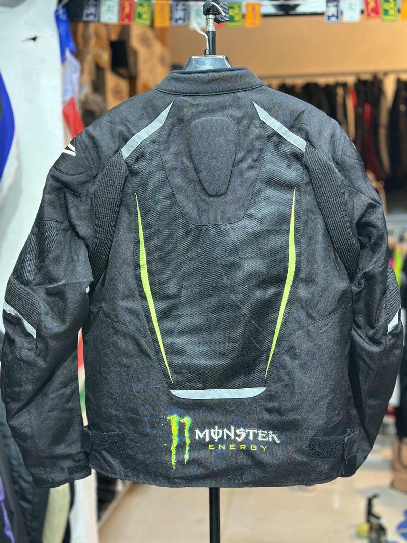 ALPINESTAR MONSTER RIDING JACKET With Level 2 Protection SIZE -XL 44 Chest - Image 6