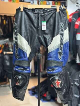 ALPINESTAR LEATHER RIDING PANT With Level 2 Protection SIZE 40 WAIST