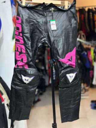 DAINESE LEATHER RIDING PANT With Level 2 Protection SIZE 34 WAIST