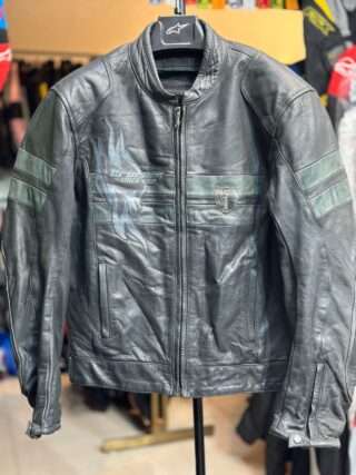 HIGHWAY 1 VINTAGE LEATHER RIDING JACKET Level 2 PROTECTION SIZE - XL 44 Chest