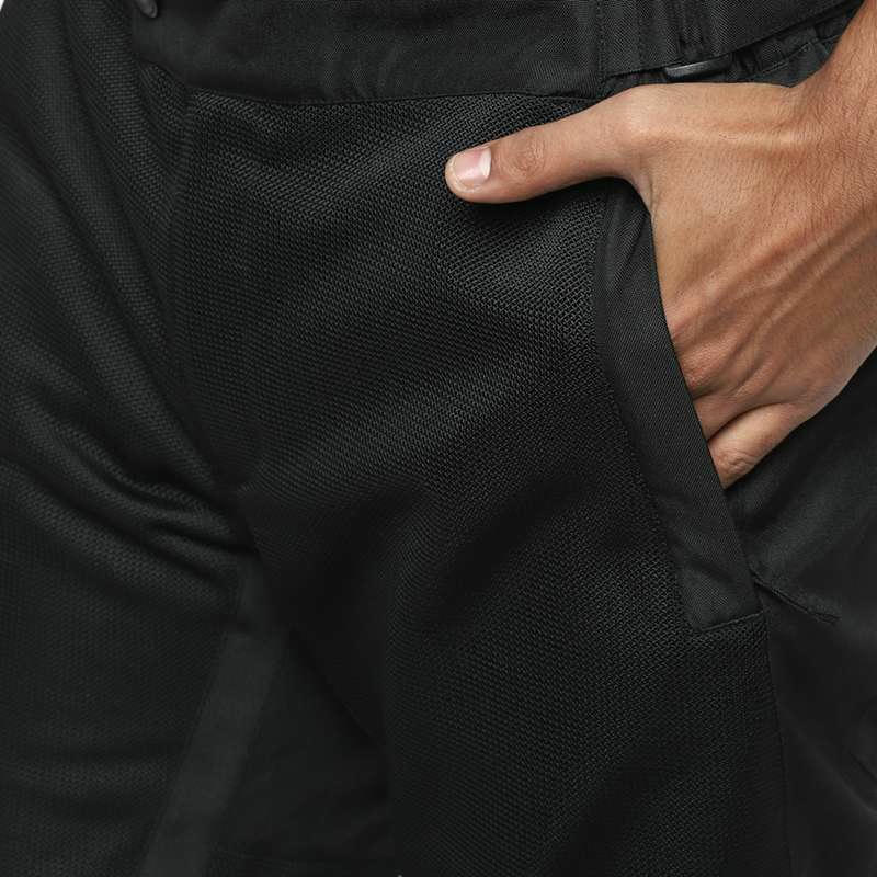 CEARA ROYAL ENFIELD RIDING TROUSER - BLACK - Image 7