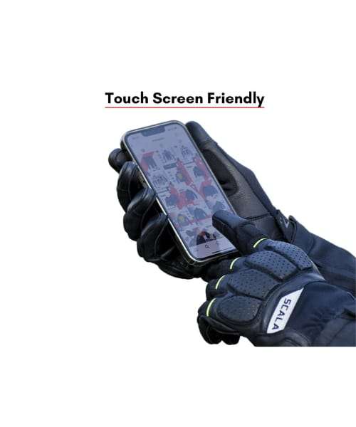 Scala Speed 2 Gloves - Black Neon - Image 3