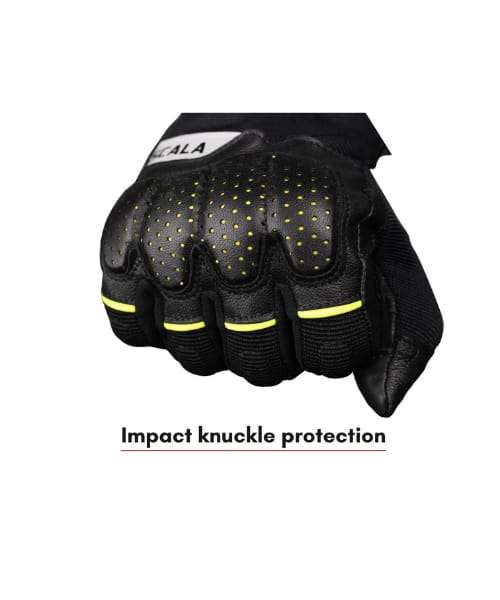 Scala Speed 2 Gloves - Black Neon - Image 5
