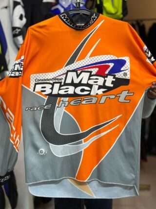 BLACK RACE RACING MX JERSY Size XL