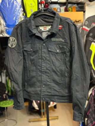 HARLEY DAVIDSON DENIM JACKET WITH LEVEL 2 PROTECTION SIZE XL 44 Chest