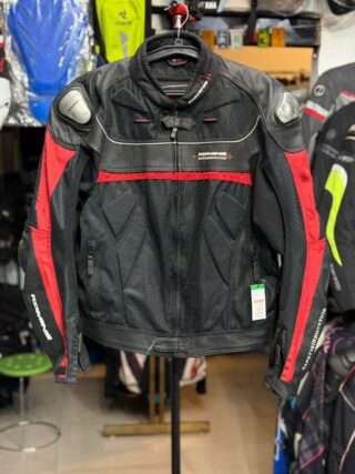 KOMINE WITH TITANIUM SLIDERS RIDING JACKET With Level 2 Protection SIZE -XL 44 Chest