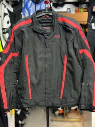 IXS TOURING RIDING JACKET WITH LEVEL 2 PROTECTION SIZE 3XL (48 Chest)