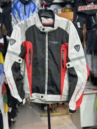 VENOM RIDING JACKET WITH LEVEL 2 PROTECTION SIZE 3XL (48 Chest)