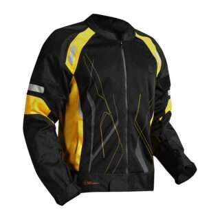 STREETWIND ECO 2 RIDING JACKET - YELLOW