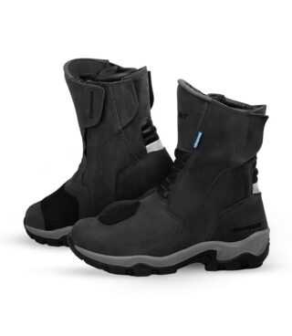 CRAMSTER BY RYNOX FLUX MOTORCYCLE TOURING BOOTS - BLACK