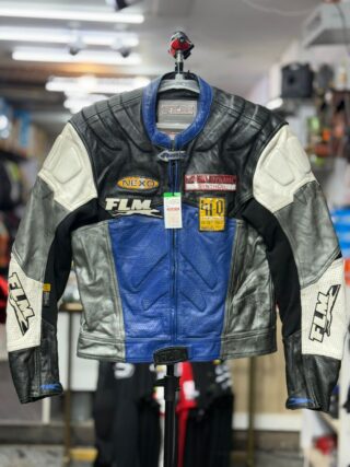 FLM LEATHER JACKET WITH LVL 2 PROTECTION SIZE M