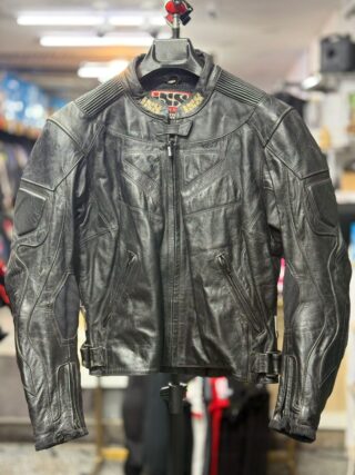 IXS LEATHER JACKET WITH LVL 2 PROTECTION SIZE M