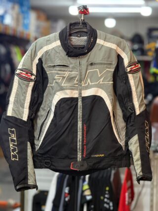 FLM RIDING JACKET WITH LEVEL 2 PROTECTION SIZE XL 44 CHEST