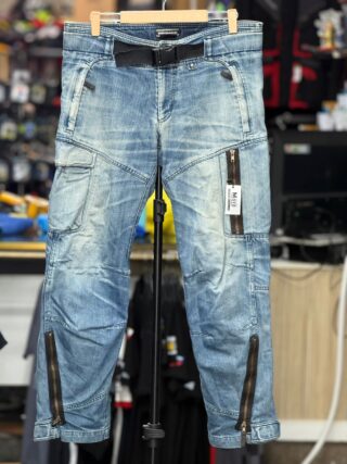 BMW MOTERRAD CITY DENIM RIDING PANT WITH LEVEL 2 PROTECTION WAIST SIZE 38