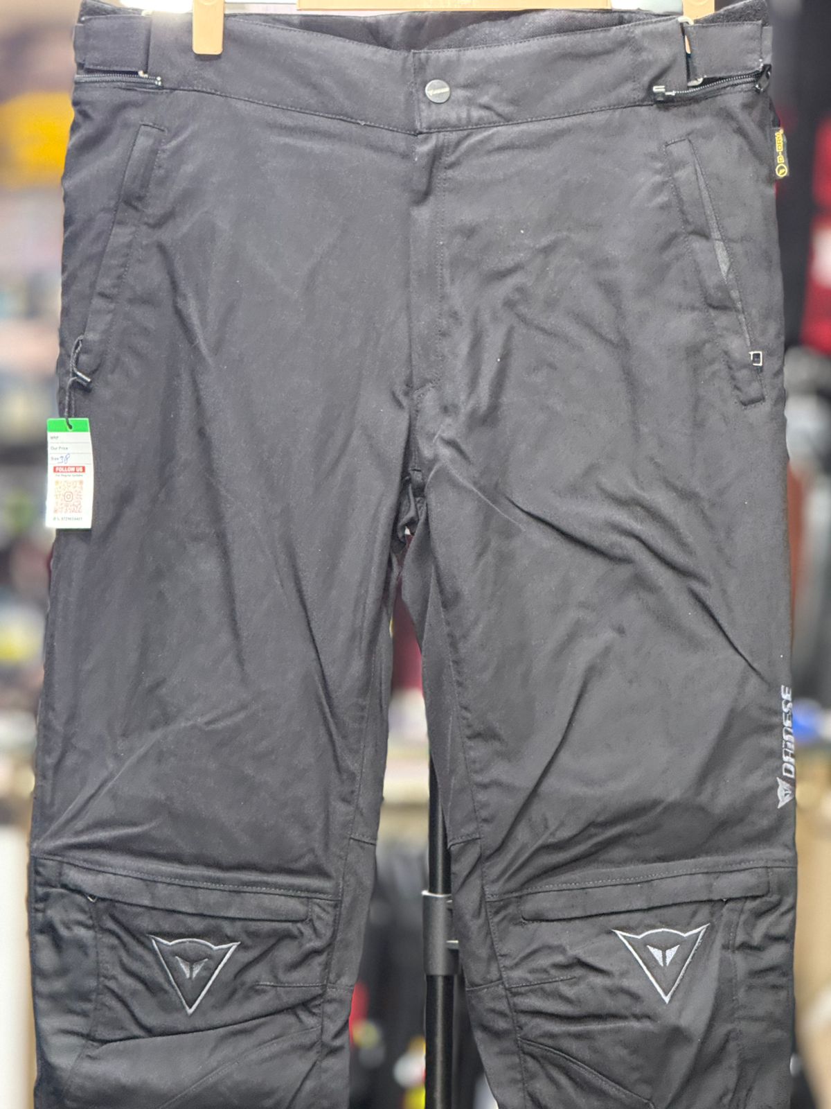 DAINESE TOURING RIDING PANT WITH LEVEL 2 PROTECTION SIZE 38 Waist - Image 3