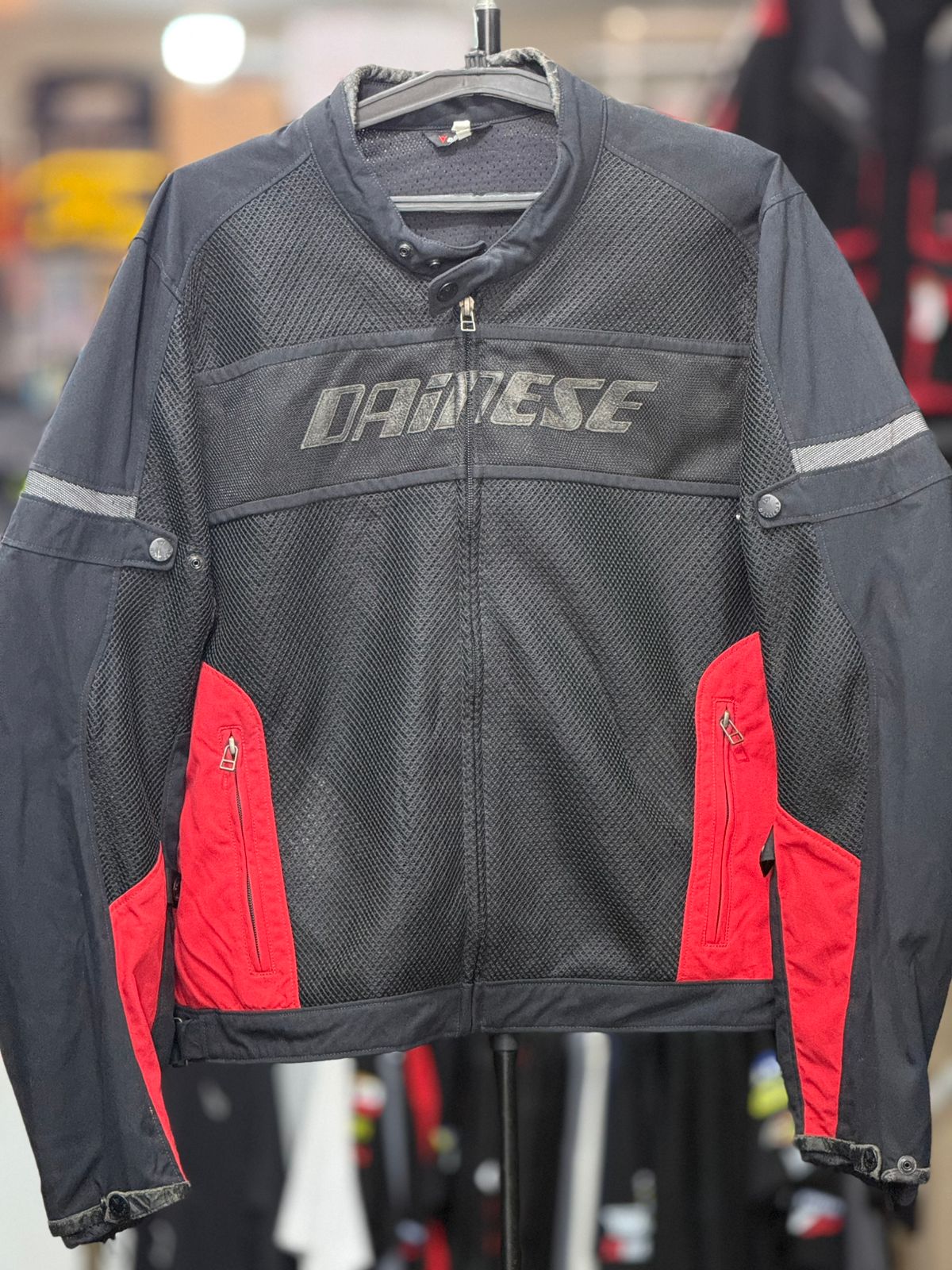 DAINESE MESH RIDING JACKET WITH LEVEL 2 PROTECTION SIZE 2XL Chest 44-46