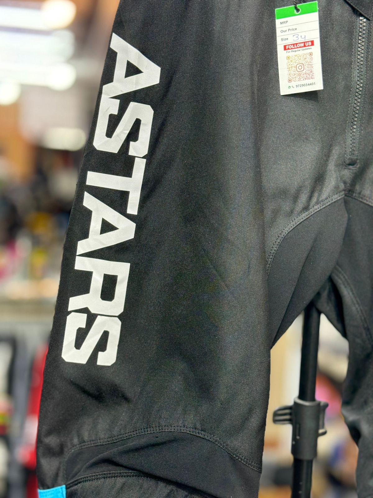 ALPINESTAR MX PANT SIZE- 34 Waist - Image 2