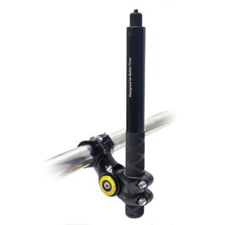 Handlebar Stick Mount Combo for Action Cameras - Durable, Adjustable, Easy Installation, Perfect for Bikes 360 Degree Adjustable