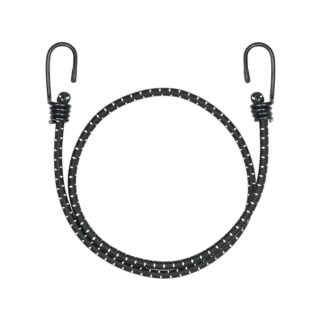 ViaTerra Reflective Bungee Cord for Bike Luggage with Hooks - Durable Bike Rope and Luggage Tie Down, Perfect Bungee Cord and Luggage Rope for Bikers