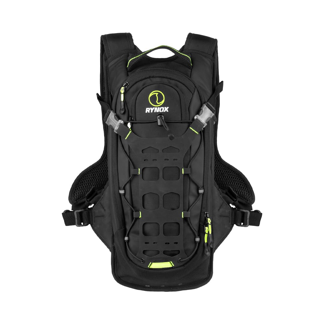 Rynox Navigator Hydration Backpack - 4 Ltr I BackTrack Adjustable Harness Technology | 600D Cordura Panels - Image 3