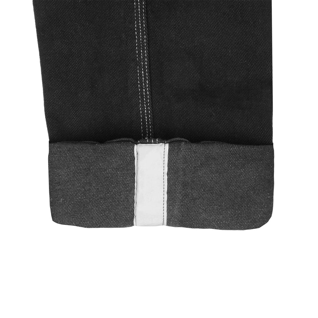 Cramster Velocity Motorcycle Jeans | Impact Protection | Abrasion Resistance | Classic 5-Pocket Design - Black, Medium - Image 5