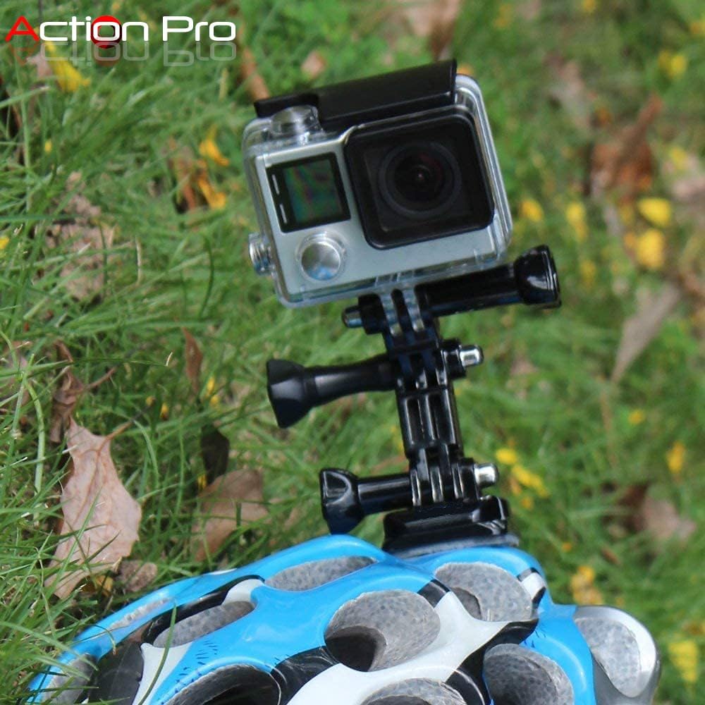 Action Pro Same Direction Straight Joint Mount Connection Compatible with GoPro Hero 13/12/11/10/9/8/7/6/5/4/3+/3, DJI Osmo Action, Insta360, SJCAM, YI, EKEN 4K, Noise Play & Other Action Cameras - Image 2