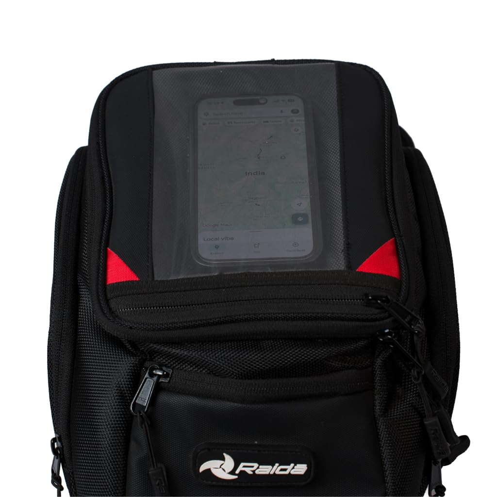 Raida Compass X8 Motorcycle Tank Bag - Image 8