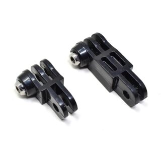 Action Pro Same Direction Straight Joint Mount Connection Compatible with GoPro Hero 13/12/11/10/9/8/7/6/5/4/3+/3, DJI Osmo Action, Insta360, SJCAM, YI, EKEN 4K, Noise Play & Other Action Cameras