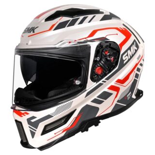SMK Agnar TEKTRON Full Face Dual Visor Helmet, ISI, DOT & ECE 22.06 Certified, Pinlock 30 Insert