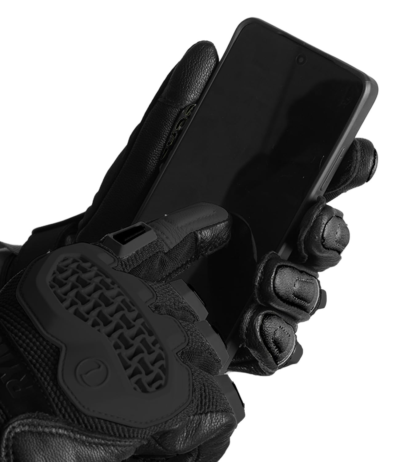 Rynox Gravel Gloves - Cuff Length Motorcycle Riding Gloves | - Image 9