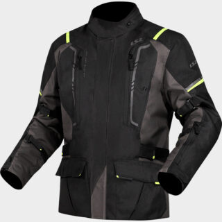 NARVIK JACKET GREY BLACK HI-VI YELLOW