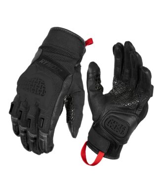 Rynox Gravel Gloves - Cuff Length Motorcycle Riding Gloves |