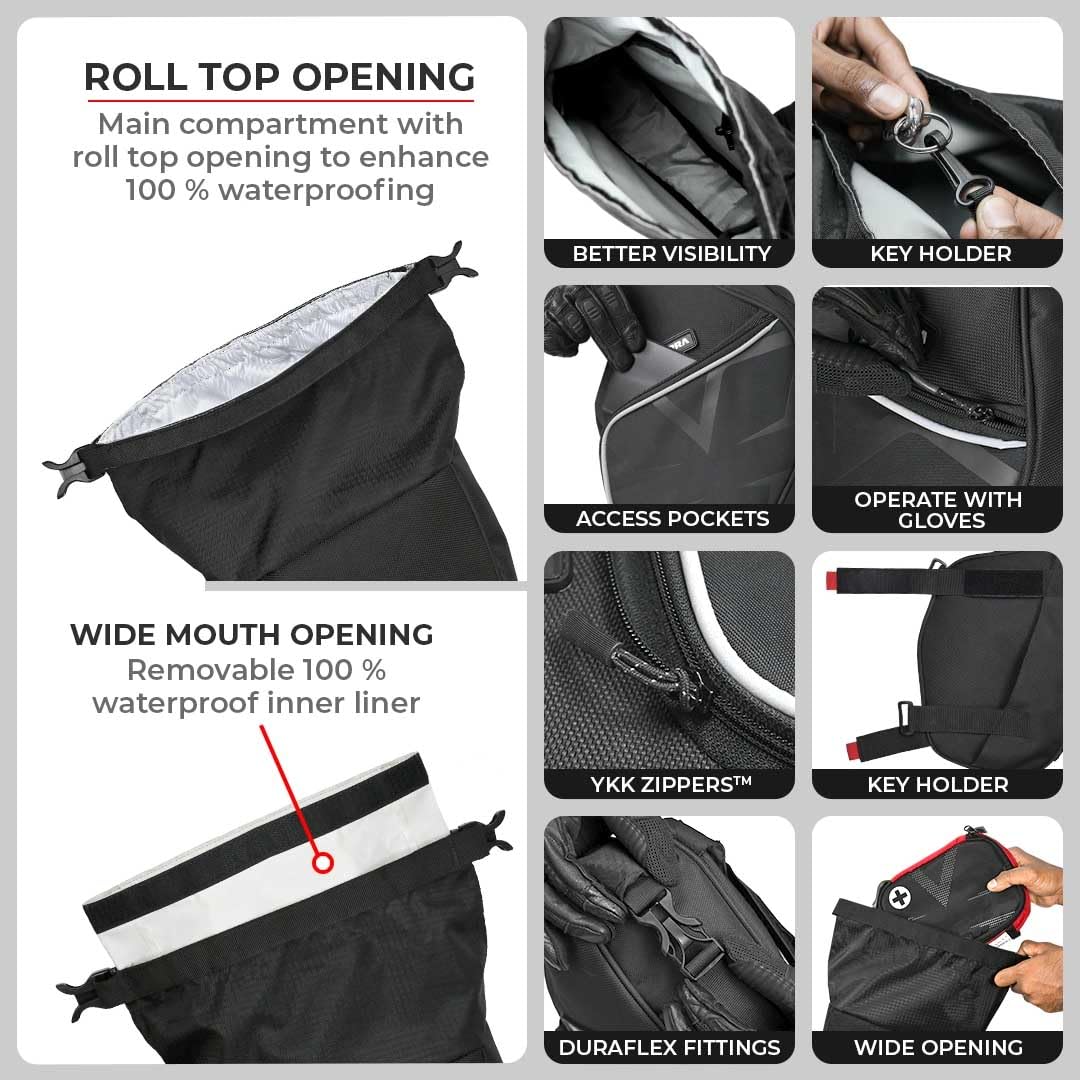 ViaTerra RE Himalayan 450 Trail Pack or Crashbar Bags - Image 6