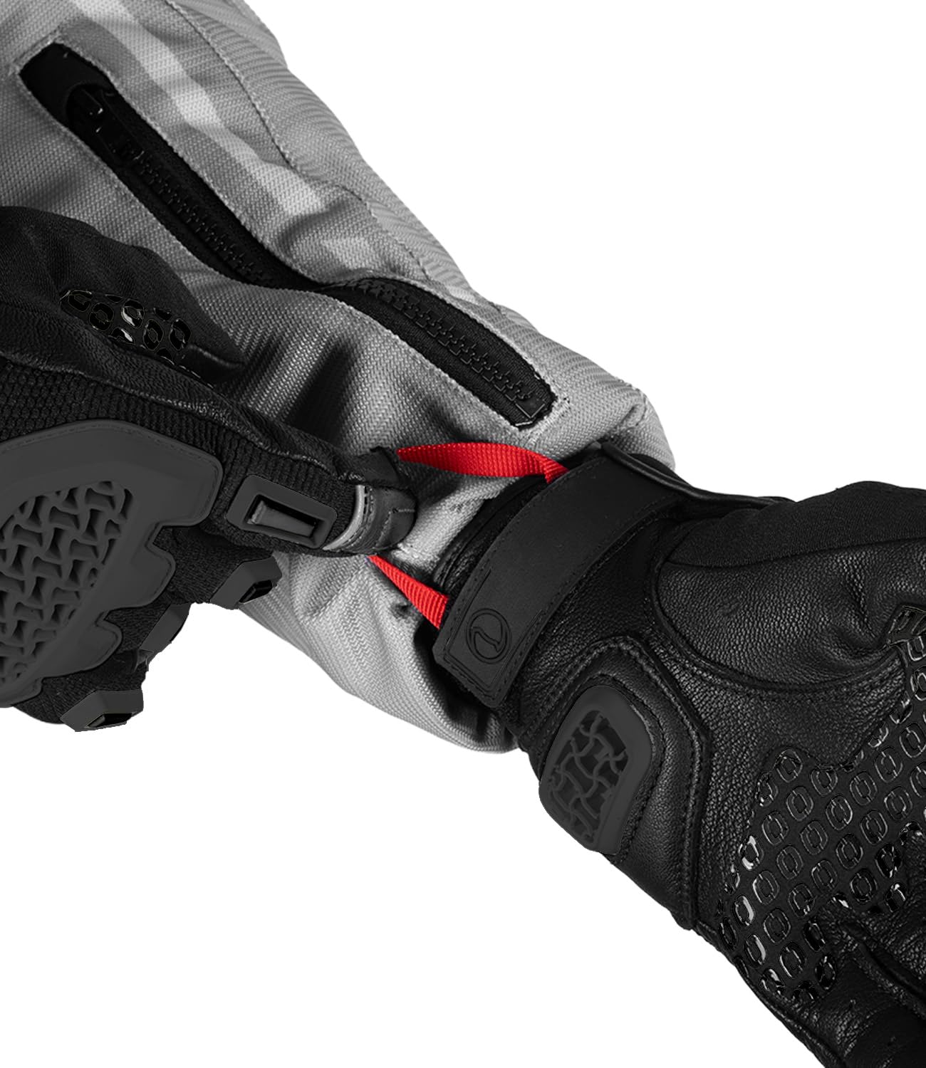 Rynox Gravel Gloves - Cuff Length Motorcycle Riding Gloves | - Image 8