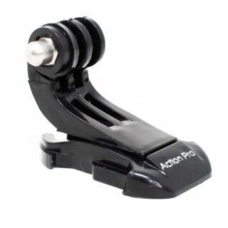Action Pro Made in India Improved Tough J-Hook Quick Release Buckle Mount Compatible with GoPro Hero 13/12/11/10/9/8/7/6/5/4, AKASO, SJCAM, YI, DJI Osmo, Insta360, EKEN 4K & Other Action Cameras