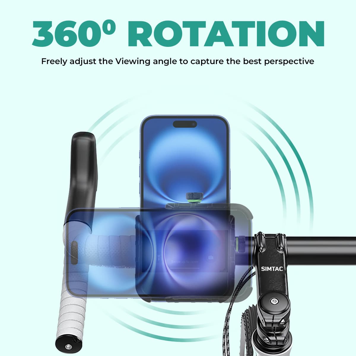 Simtac super grip with vibration damper & USB-A charger - Image 8