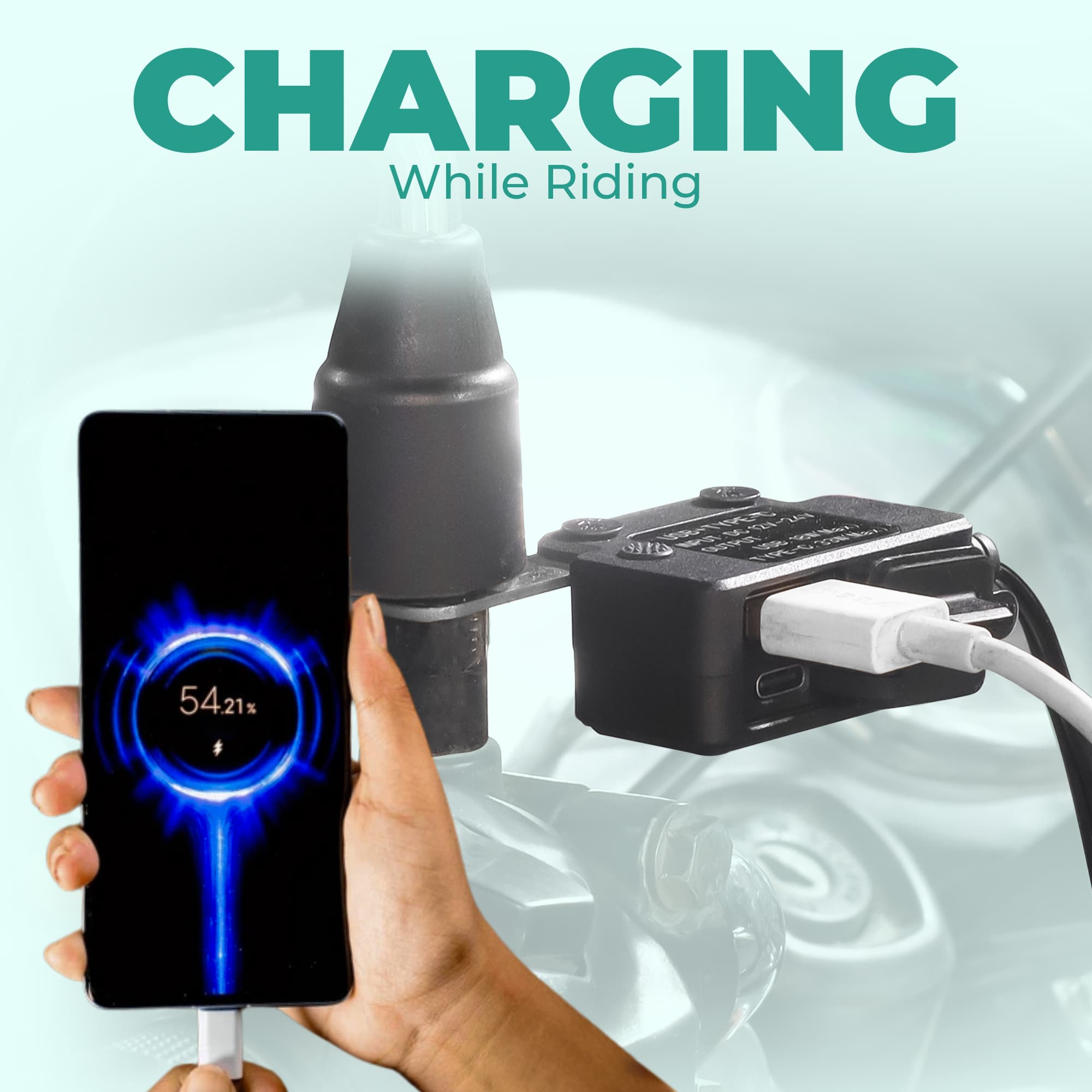 Simtac rapidride duo 51w charger with USB-A & Type-C Rated 5.00 out of 5 based on 2customer ratings ( 4 Reviews ) SKU: UAC51W-DUO - Image 6