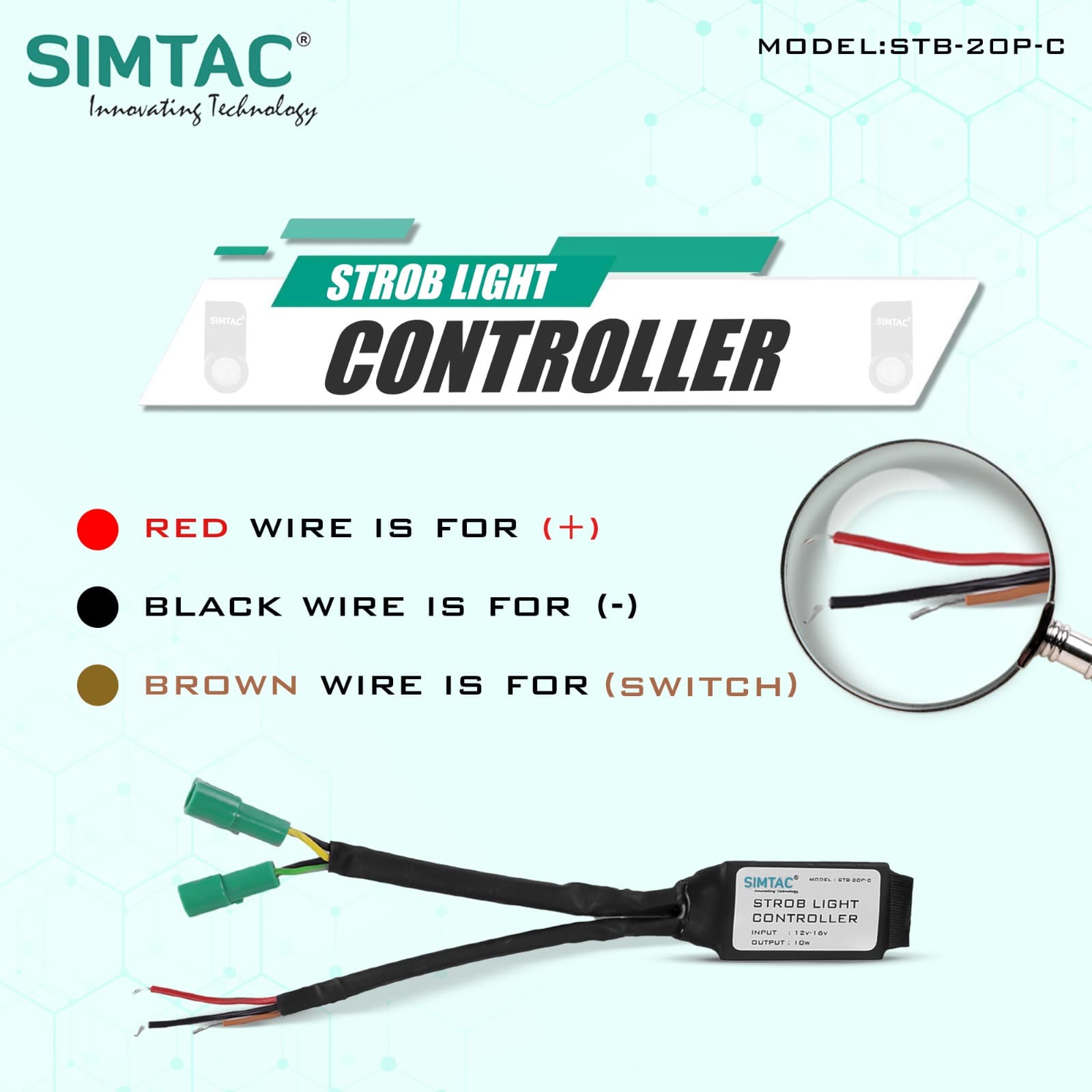 Simtac strobe lights kit (STB) - Image 6