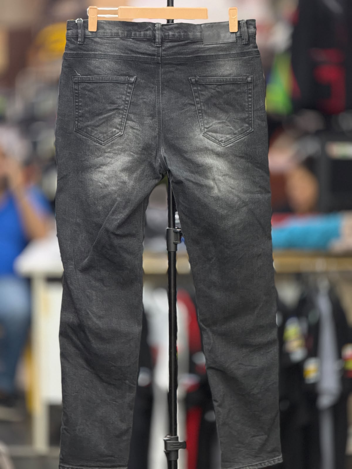 BULL IT RIDING DENIM RIDING PANT WITH LEVEL 2 PROTECTION SIZE 36 WAIST - Image 2