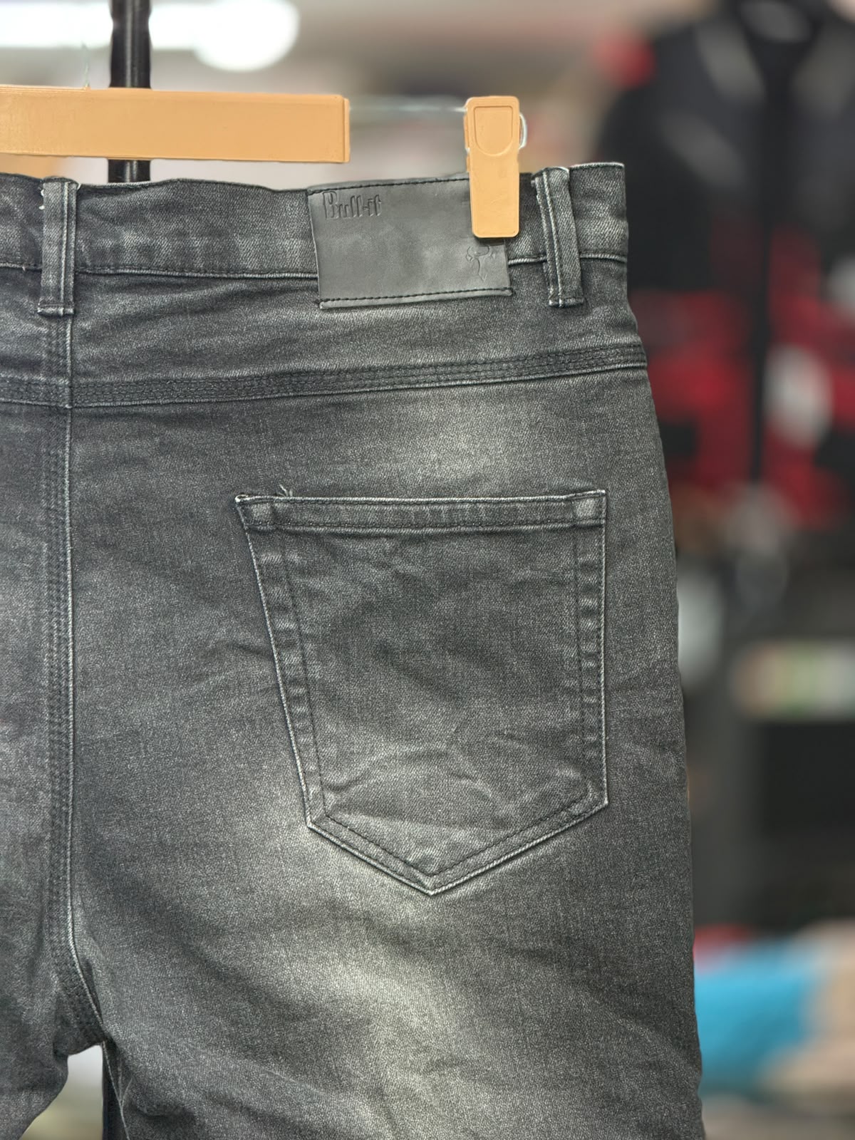 BULL IT RIDING DENIM RIDING PANT WITH LEVEL 2 PROTECTION SIZE 36 WAIST - Image 5