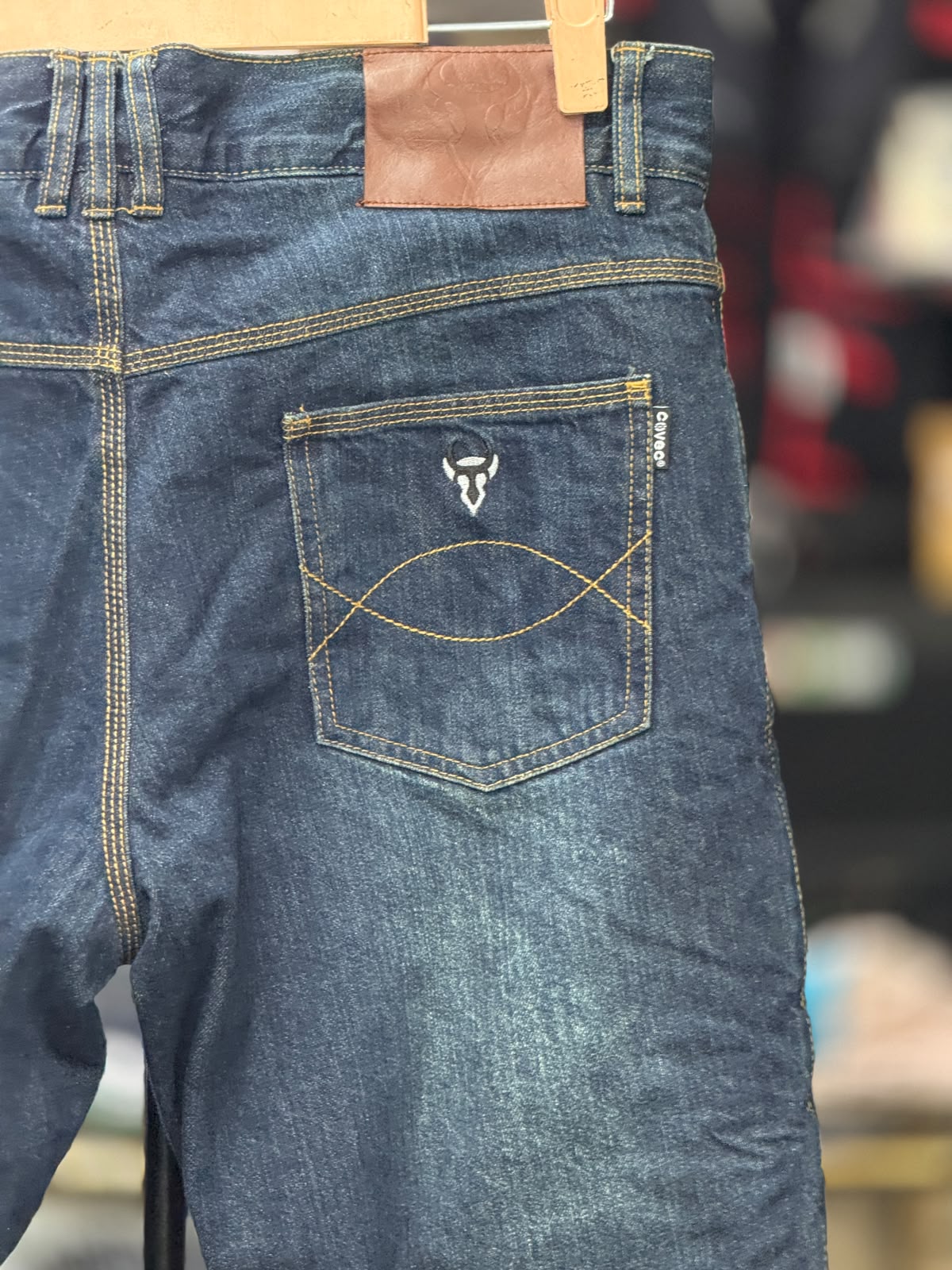 BULL IT RIDING DENIM RIDING PANT WITH LEVEL 2 PROTECTION SIZE 36 WAIST - Image 5